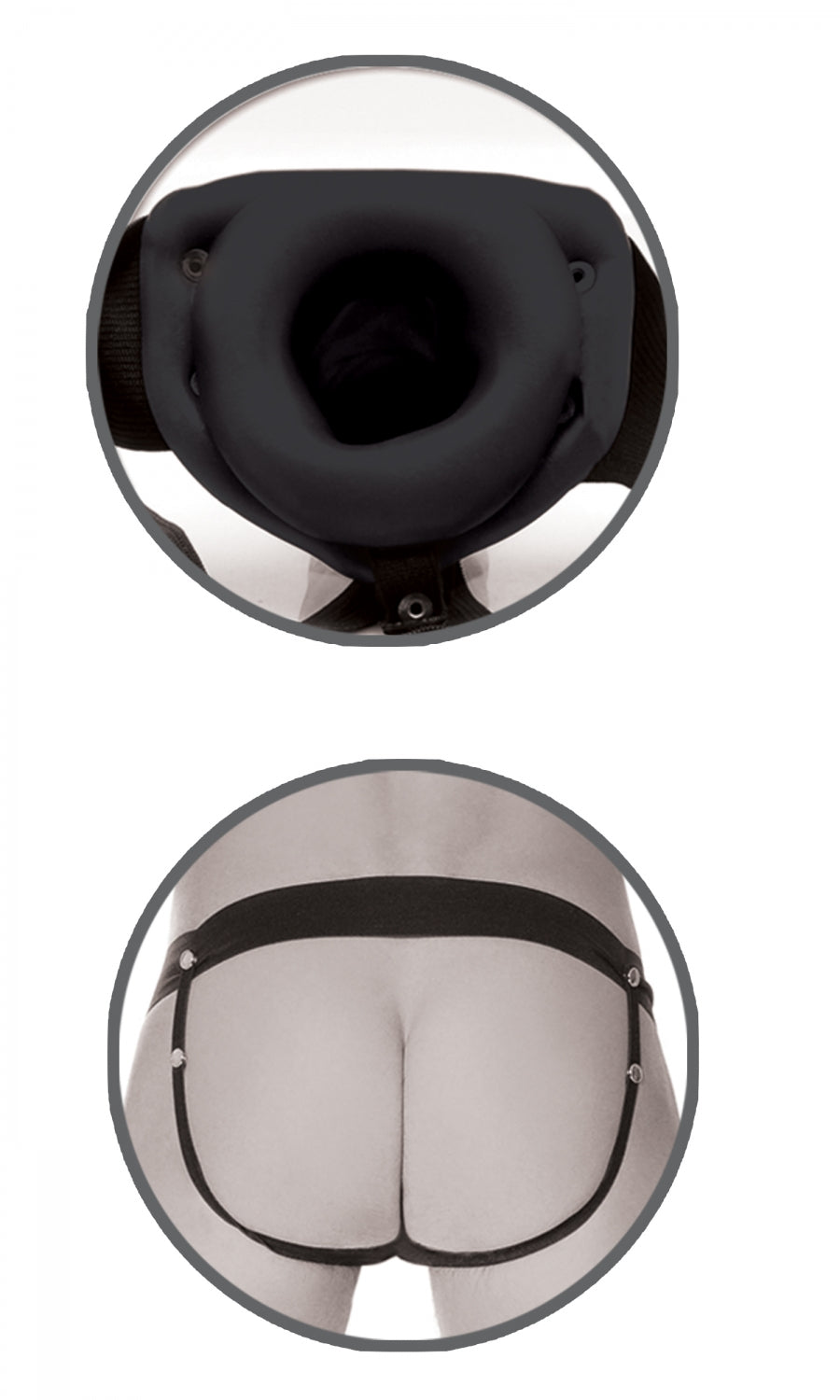 Fetish Fantasy Series Limited Edition Hollow Strap-On - Black