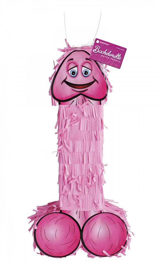 Bachelorette Party Favors Pecker Pinata - Pink