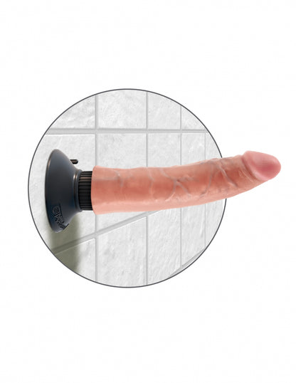 King Cock 7" Vibrating Cock Light