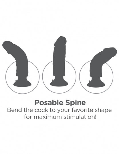 King Cock 9" Vibrating Cock Light