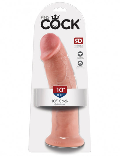 King Cock 10" Cock - Light
