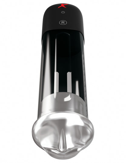 PDX Elite Blowjob Power Pump - Clear/Black