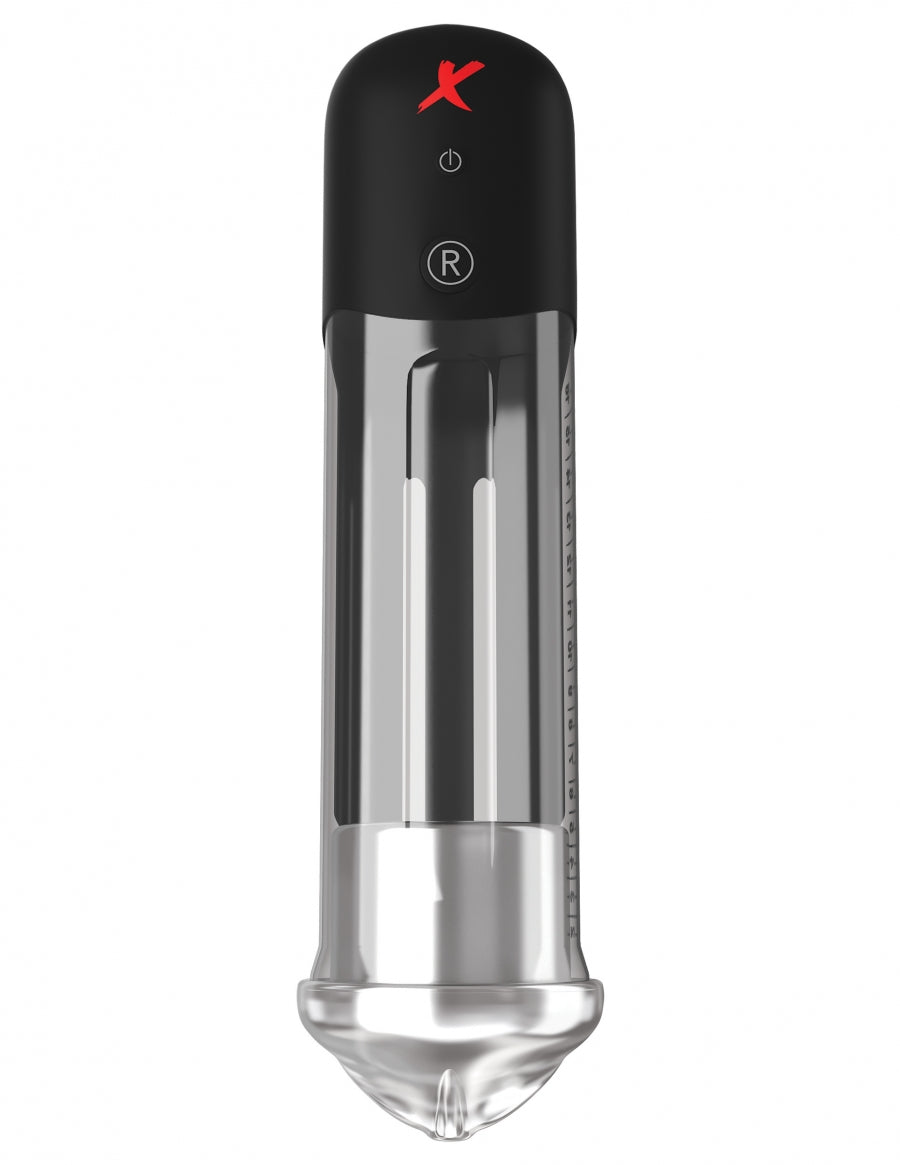 PDX Elite Blowjob Power Pump - Clear/Black