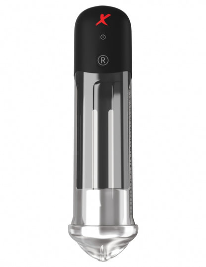 PDX Elite Blowjob Power Pump - Clear/Black
