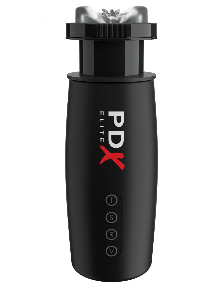 Pipedream Extreme Elite Motorbator 2 - Clear/Black