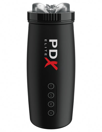 Pipedream Extreme Elite Motorbator 2 - Clear/Black