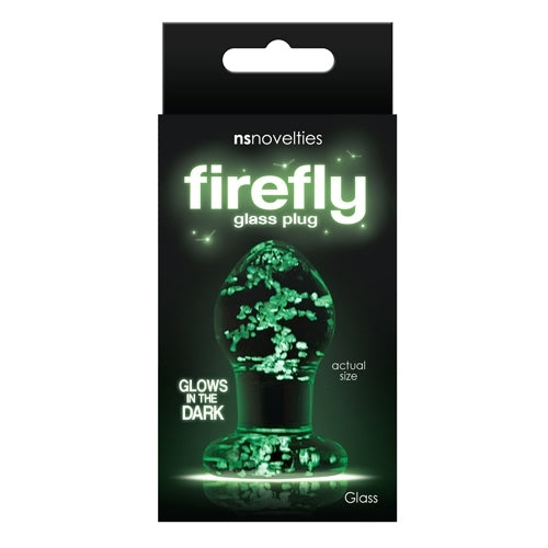 NS - Firefly Glass - Plug - Small - Clear
