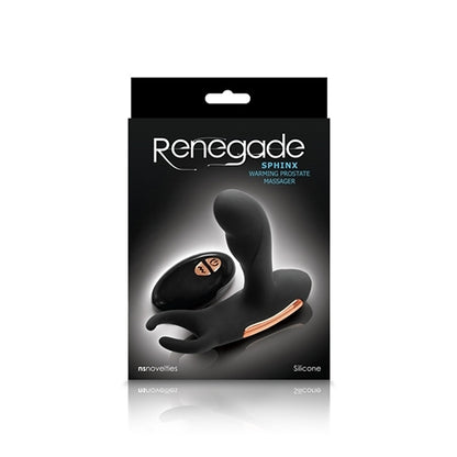 NS - Renegade - Sphinx - Warming Prostate Massager - Black