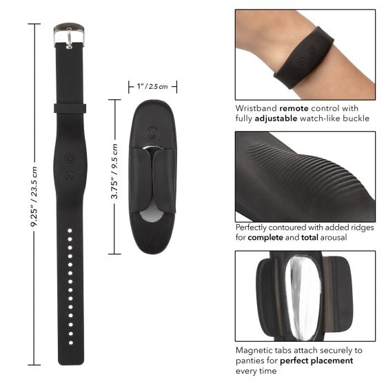 CalExotics - Lock-N-Play Wristband Remote Panty Teaser