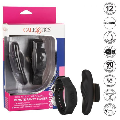 CalExotics - Lock-N-Play Wristband Remote Panty Teaser