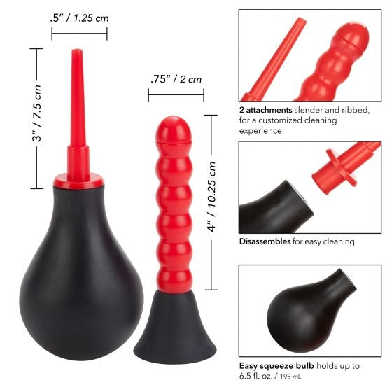 CalExotics - Ribbed Anal Douche