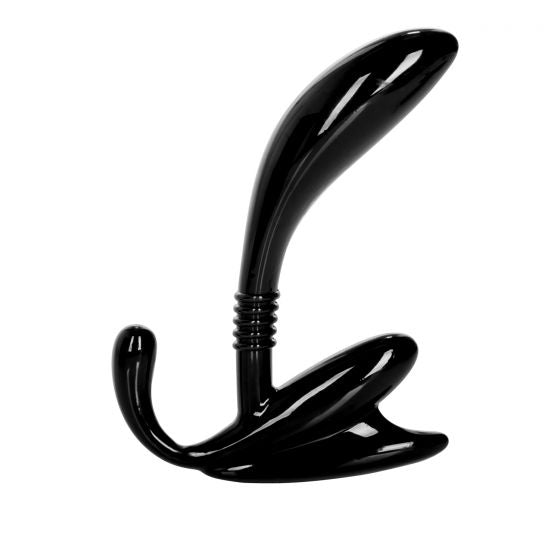 CalExotics - Apollo Curved Prostate Probe - Black