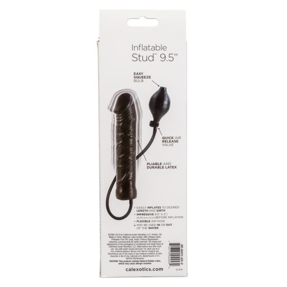 CalExotics - Inflatable Stud 9.5"- Black