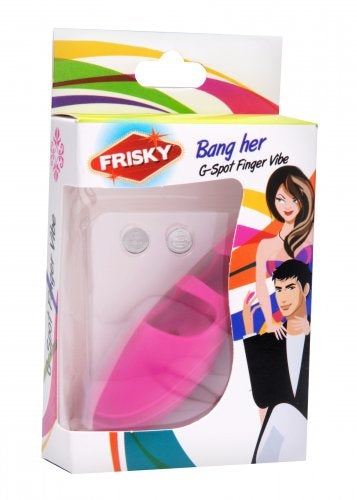 Frisky Bang Her Silicone G-Spot Finger Vibe