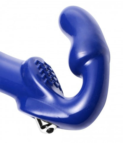 Strap U Revolver II Vibrating Strapless Strap On Dildo