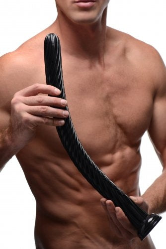 Hosed 19 Inch Spiral Anal Snake