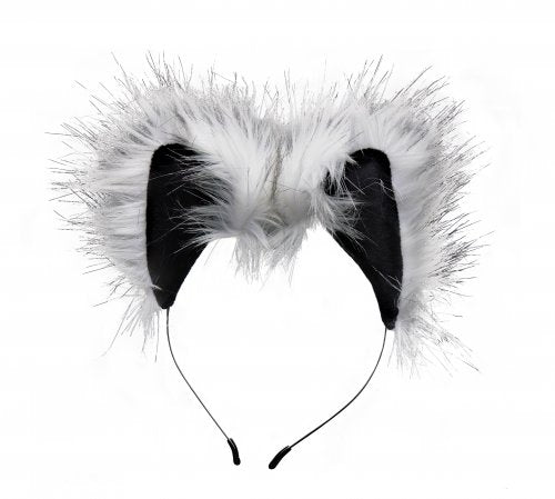 TAILZ Grey Wolf Tail Anal Plug and Ears Set