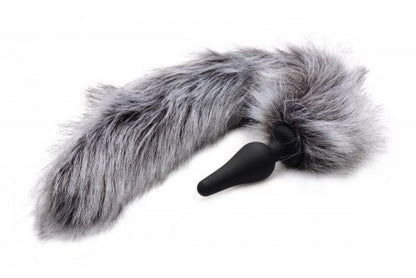 TAILZ Grey Wolf Tail Anal Plug and Ears Set