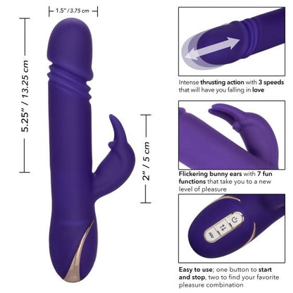 CalExotics - Jack Rabbit®Signature Silicone Thrusting Rabbit