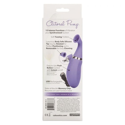 CalExotics - Intimate Pump Rechargeable Clitoral Pump