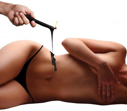 Master Series Fetish Drip Candles 3 Pack - Black