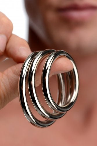 Master Series Trine Steel C-Ring Collection