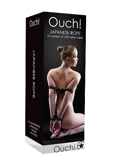 Shots - Ouch! - Japanese Rope - 10m - Black