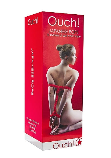 Shots - Ouch! - Japanese Rope - 10m - Red