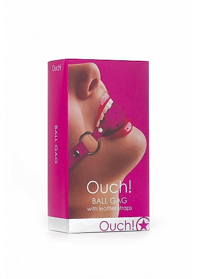 Shots - Ouch! - Gag Ball - Pink