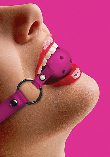 Shots - Ouch! - Gag Ball - Pink