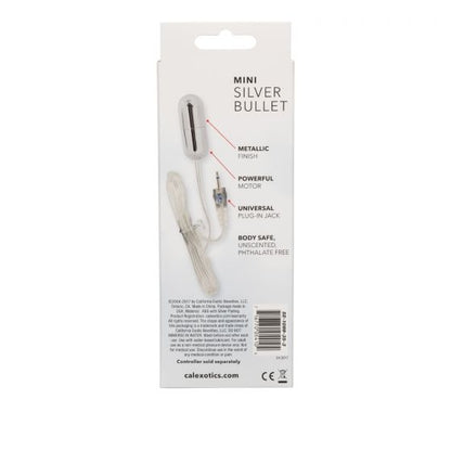 CalExotics - Sterling Collection Mini Silver Bullet