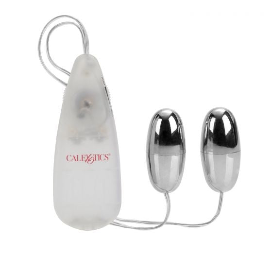 CalExotics - Pocket Exotics Vibrating Double Silver Bullets