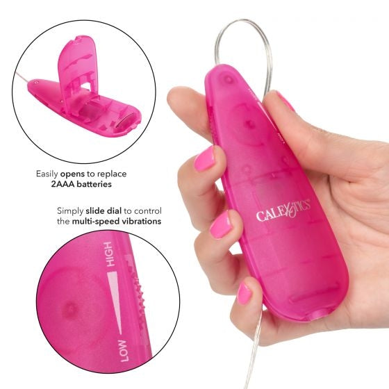 CalExotics - Slim Teardrop Bullet - Pink