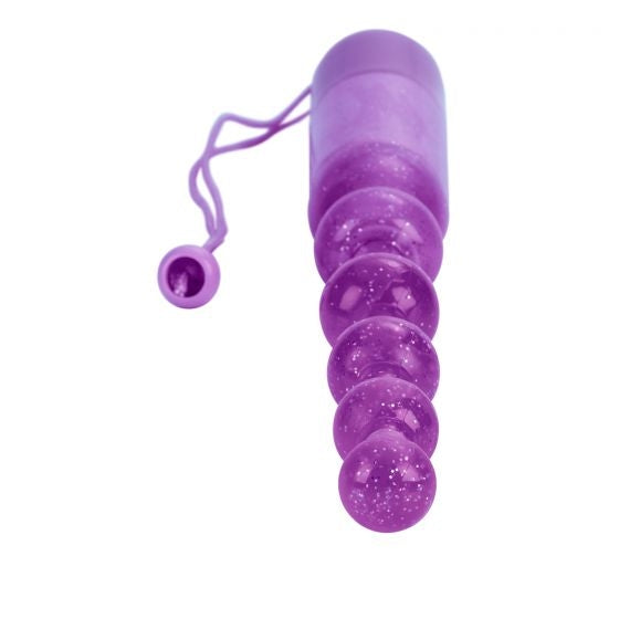 CalExotics - Waterproof Vibrating Pleasure Beads Purple