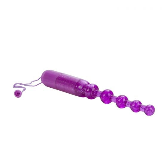 CalExotics - Waterproof Vibrating Pleasure Beads Purple