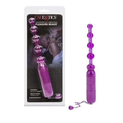 CalExotics - Waterproof Vibrating Pleasure Beads Purple
