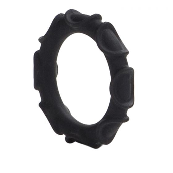 CalExotics - Adonis Silicone Rings - Atlas - Black