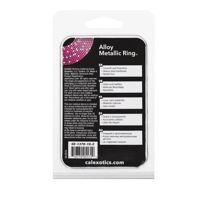 CalExotics - Alloy Metallic Ring™ - Medium