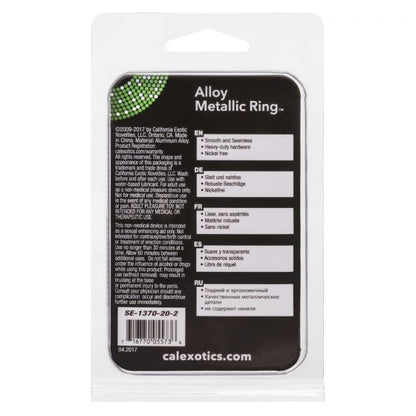 CalExotics - Alloy Metallic Ring™ - Large