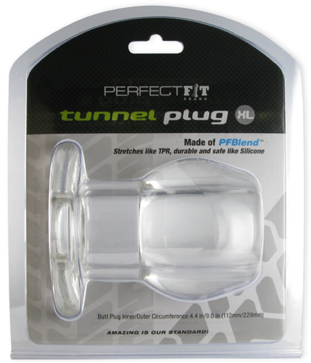 PerfectFit - Tunnel Plug - X- Large Clear