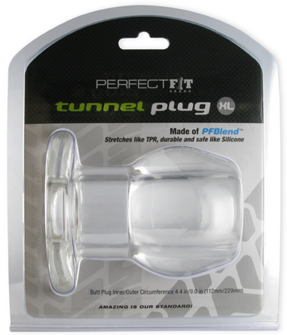 PerfectFit - Tunnel Plug - X- Large Clear