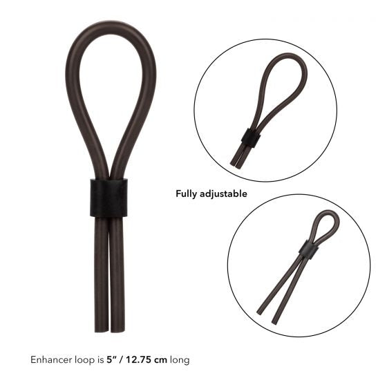 CalExotics - Silicone Stud Lasso - Black