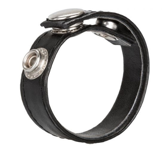 California Exotic CalExotics - Leather 3 Snap Ring
