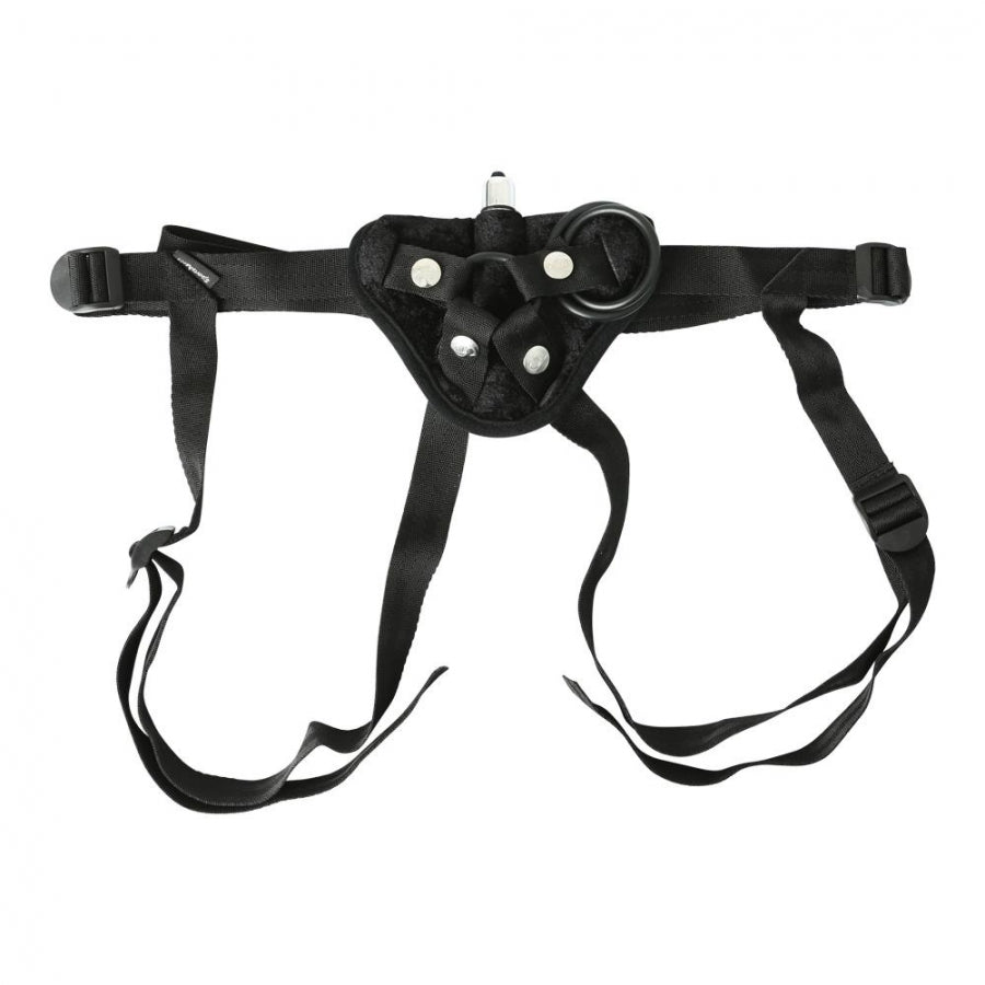 Sportsheets - Vibrating Strap-On - Black (SS690-01)