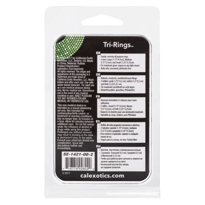 CalExotics -Tri-Rings Glow-in-the-Dark