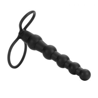CalExotics - Silicone Love Rider Beaded Dual Penetrator