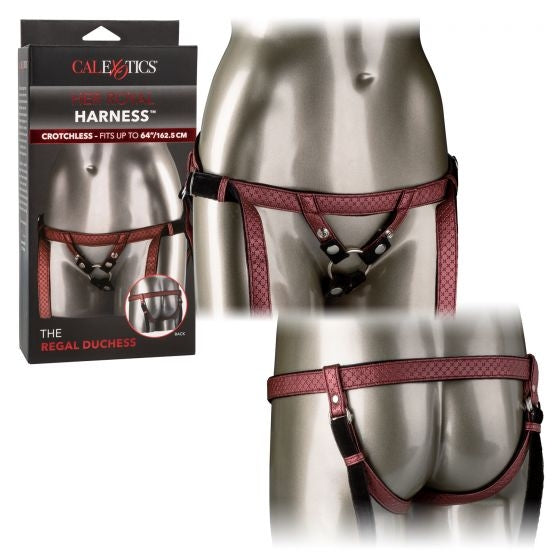 CalExotics - Her Royal Harness The Regal Duchess - Red