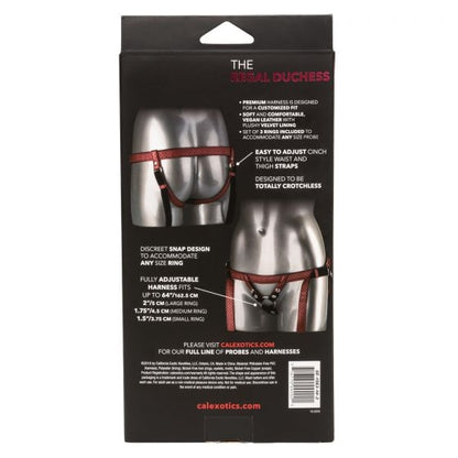 CalExotics - Her Royal Harness The Regal Duchess - Red