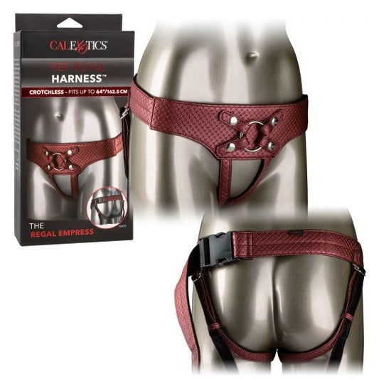 CalExotics - Her Royal Harness The Regal Empress - Red