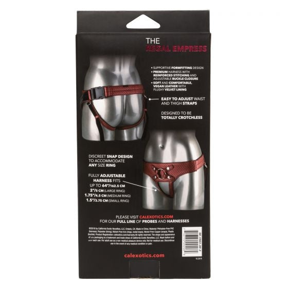 CalExotics - Her Royal Harness The Regal Empress - Red
